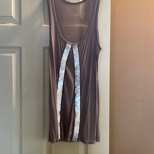 Sequin detail tank top Club Monaco size L